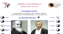 Desktop Screenshot of aikido-moselle.net
