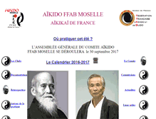 Tablet Screenshot of aikido-moselle.net